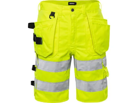 Fristads 2028 PLU short, fluo geel, maat C46, per stuk