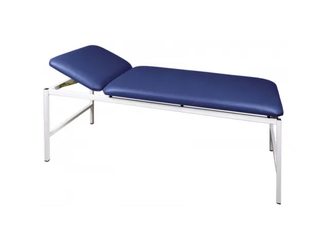 Onderzoeksbank Lxbxh 1900X700X680Mm 2-delig Gestoffeerd Middelblauw