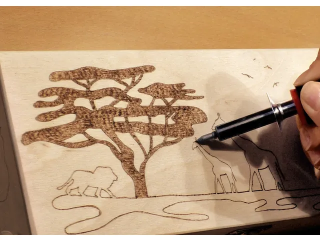 Houtbrander Pebaro de luxe