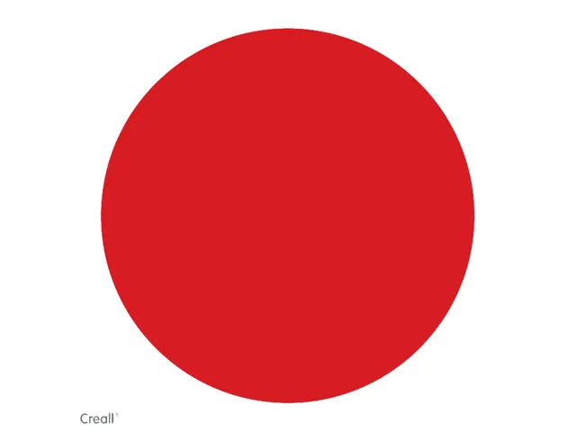 Plakkaatverf Creall basic rood 1000ml