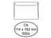 Envelop Quantore Bank C6 114X162mm 80gr Wit gegomd