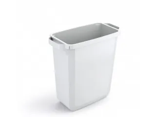 Rechthoekige Afvalbak Durabin 60 Liter Wit - 1