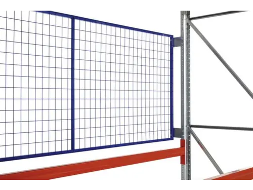 gaasachterwand,v. palletstelling,HxB 500x3600mm,v. traversen L 3600mm