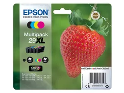Epson 29XL T2996 Inktcartridge Zwart + 3 Kleuren XL