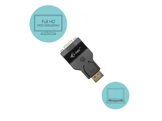 i-tec DisplayPort to VGA Adapter, DisplayPort, VGA, Zwart - 4