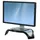 Monitorplateau Fellowes Smart Suites Zwart