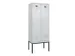 locker voor scheiding van kleding,HxBxD 2120x800x500mm,2vak