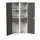 universele kast,HxBxD 2000x1050x550mm,4xStalen bodem,4lade(n)