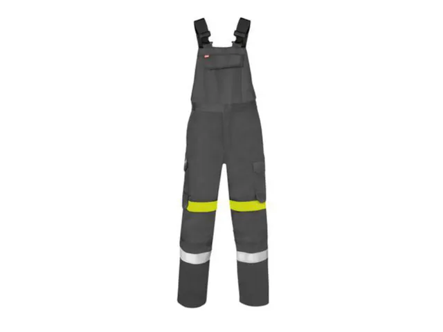 Havep 20333 coverall, antracietgrijs/fluo geel, maat 48, per stuk