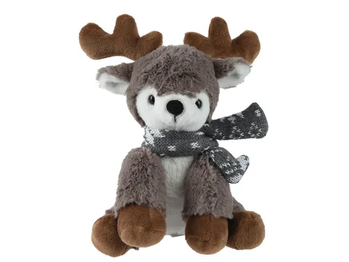 Knuffel hert Decoris 17cm