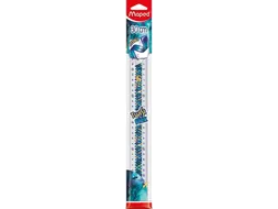 Liniaal Maped Twist 'n Flex Dragon 30cm blauw