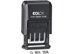 stempel mini-dater S120N, Frans