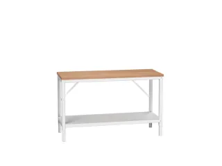 werkbank,HxBxD 780-930x1500x600mm,multiplexblad,4voeten - 1