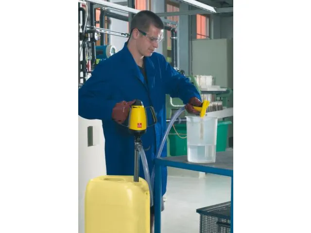 Elektrische Vatenpompen Set Pp Dompeldiepte 1000mm Viscositeit 300mpas