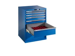 Ladenkast Key 1000x717x725mm 7laden 200kg Vu Afwerking Ral5012