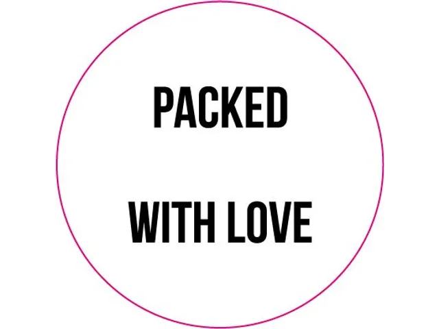 Sluitzegel op Rol Transparant 35mm Packed With Love