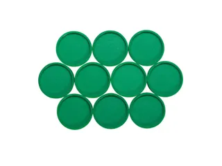Industriële magneet Ø 30mm 10 Stuks Groen - 1