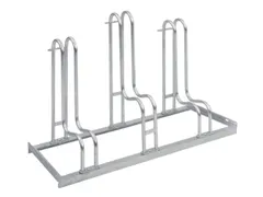 Fietsenrek L 1050mm 3plaatsen Enkelzijdig Te Schroeven Verzinkt