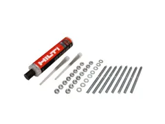 Bevestigingsset,V. Aanrijdbeschermingsbeugel,8Pluggen,Lijm,Moeren