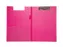 Klembordmap MAUL A4 staand met penlus PVC neon roze