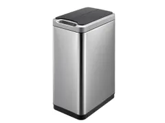 Stijlvolle Afvalbak Phantom Sensor Bin 30 Liter Mat Rvs Zwart