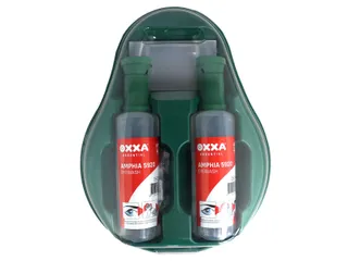 OXXA Bravis 5930 wandhouder inclusief 2 OXXA oogspoelflessen 500 ml - 1