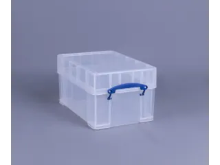 Opbergbox Really Useful 9 liter XL 395x255x205mm transparant wit - 2