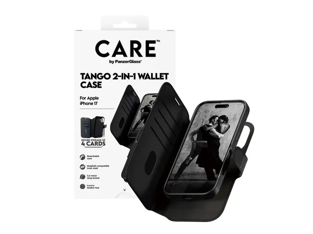 PanzerGlass CARE by Tango 2-in-1 Wallet Case w. MagSafe iPhone 1