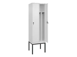 locker voor scheiding van kleding,HxBxD 2120x600x500mm,2vak - 2