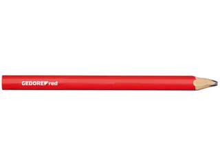 R90950012 Craftsman potlood 75mm ovaal rood 12stuks - 1
