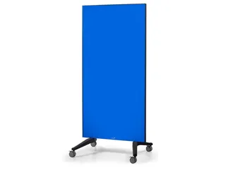 Mobiel Glasbord Blauw Magnetisch 90x175Cm - 2
