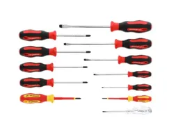 GEDORE R38002012 Schroevendraaierset PH+PZ+LS 2K 12stuks