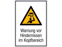 Panneau d'avertissement combiné p. int./ext.