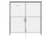 Dubbele Draaideur Voor Veiligheidshek B 2000Mm Deurhoogte 2200 Mm