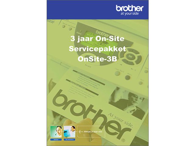 Garantie Brother on site 3B | DiscountOfficeMachines.nl