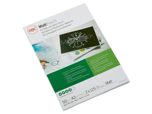 Lamineerhoes mat A3 250 micron (2x125 micron), pak van 50 stuks