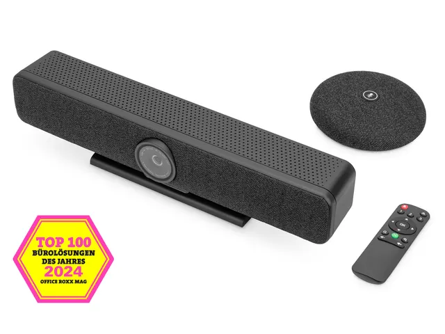 DIGITUS 4K alles-in-één videobar Pro videoconferentiesysteem