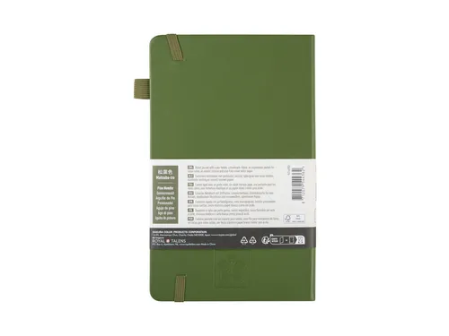 Notitieboek Sakura hard cover large lijn dennennaald 130x210mm