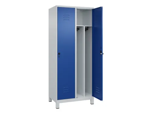 locker voor scheiding van kleding,HxBxD 1950x800x500mm,2vak