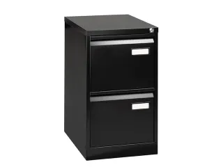 Hangmappenkast Basic 2 laden zwart - 1