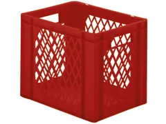 Euronorm-Stapelbak 29l H X L X B 320x400x300mm Rood