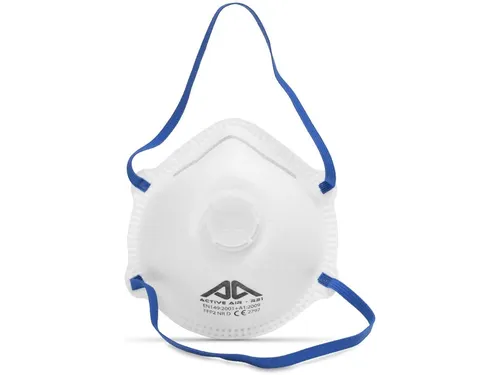 Active Gear FFP2 NR D Stofmasker met Ventiel Doos met 10 Stuks