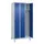 locker voor scheiding van kleding,HxBxD 1950x900x500mm,3vak