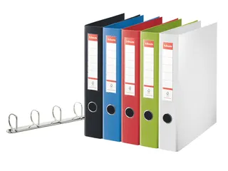 Ringband Esselte Standaard maxi 30% gerecycled PP folie wit - 3