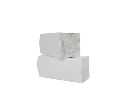 Handdoek Cleaninq Z-vouw 2-laags 22x22.5cm Wit 20x200 stuks