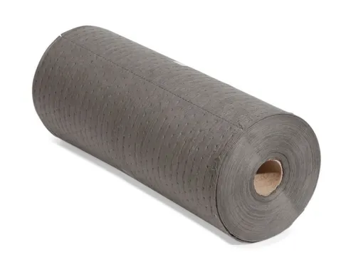 sorbent,rol,LxB 45mx760mm,opnamecapaciteit 137l/VE,vlies,donkergrijs