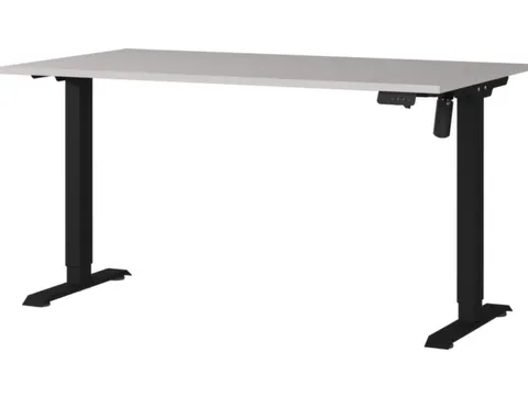Elektrisch ihv bureau,HxBxD 710-1190x1400x800mm,blad decor kasjmier