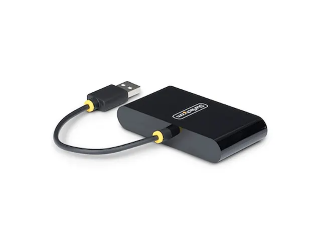 4-Port USB 2.0 Hub compacte travel USB hub met busvoeding