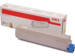 Toner Oki 45862814 geel