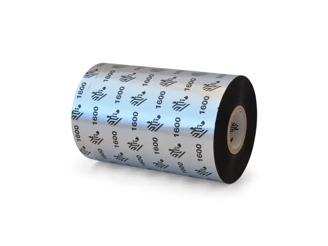Zebra 1600 wax ribbon 01600BK11045 110mmx450m